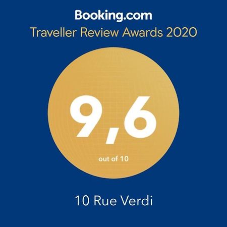 10 Rue Verdi ニース エクステリア 写真